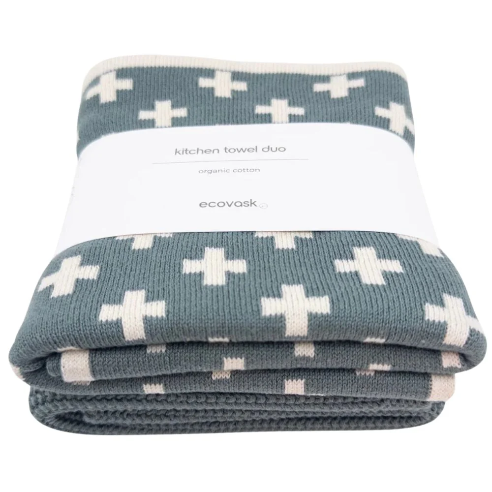 Ecovask Kitchen Towel Duo Organic Cotton - Image 9