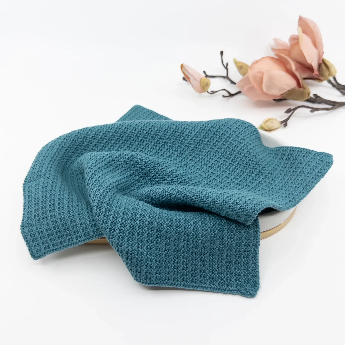 Ecovask Face Cloth 2pk Organic Cotton - Image 2