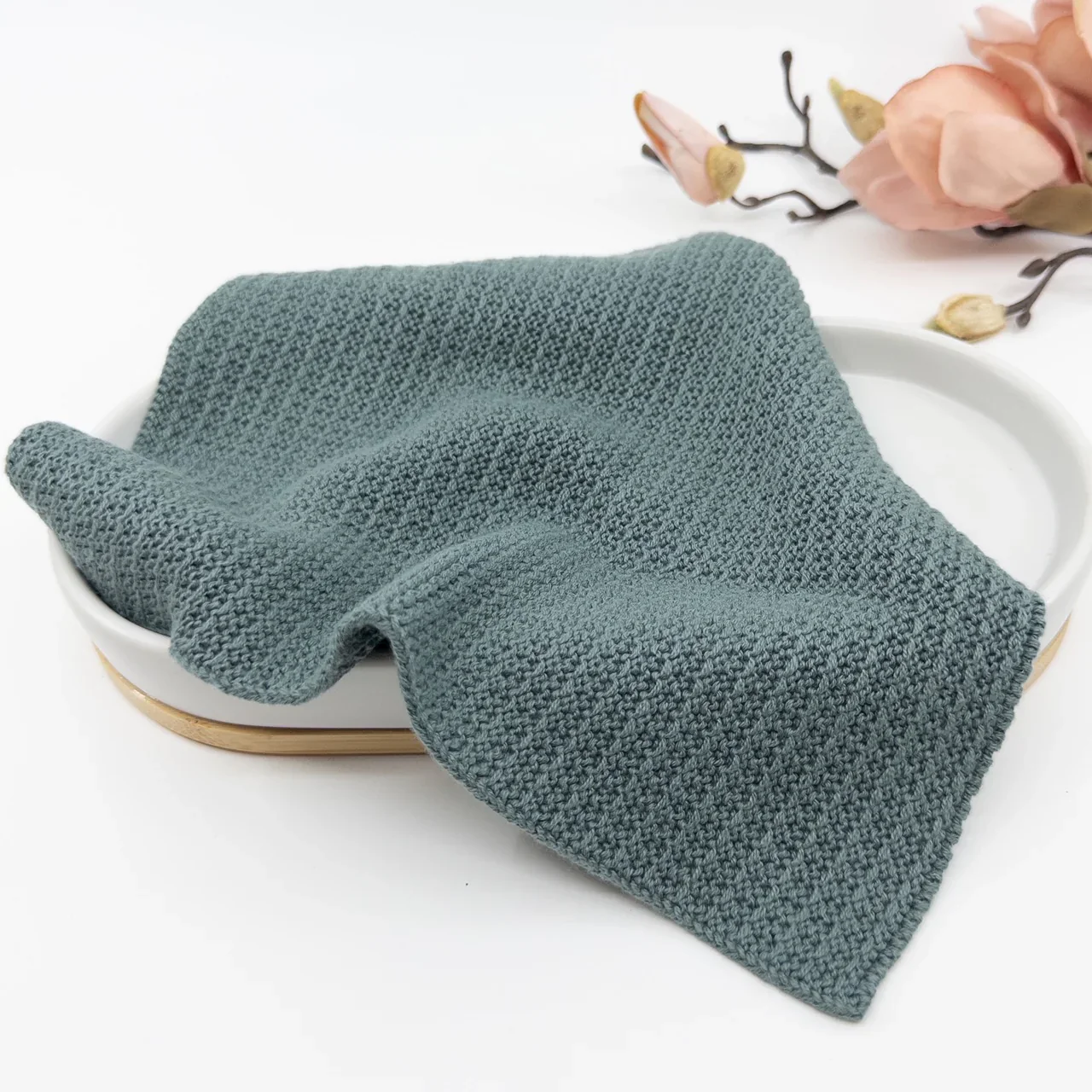 Ecovask Face Cloth 2pk Organic Cotton - Image 4