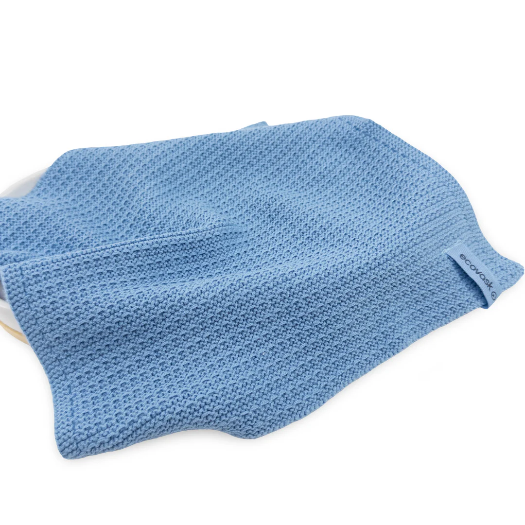 Ecovask Face Cloth 2pk Organic Cotton - Image 6