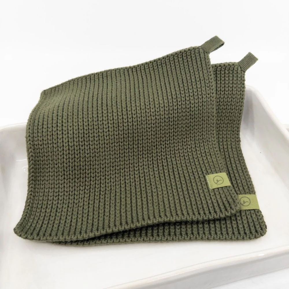 Ecovask Pot Holders Two Pack Organic Cotton - Image 3