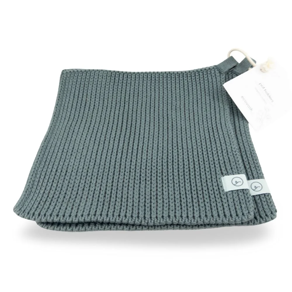 Ecovask Pot Holders Two Pack Organic Cotton - Image 7
