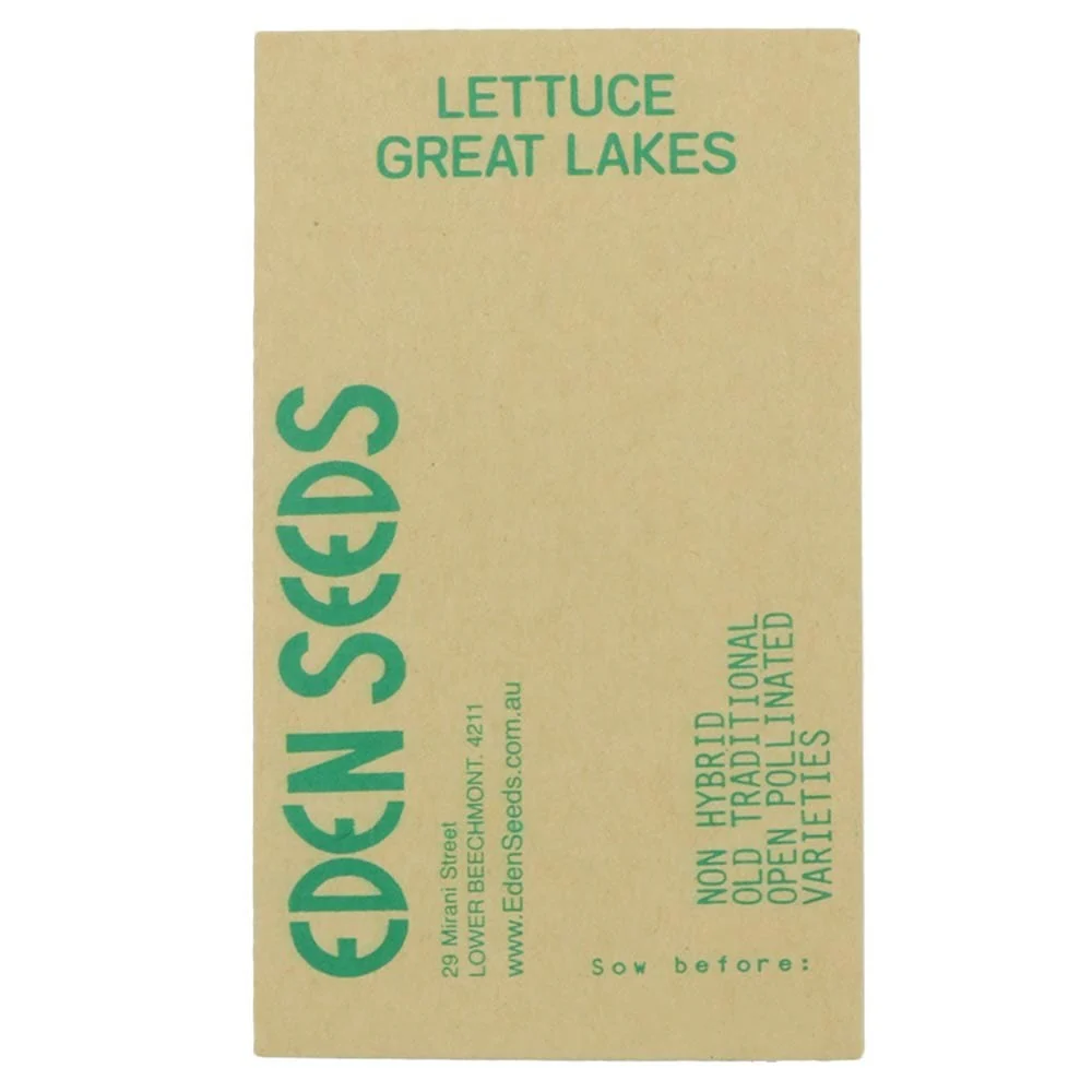 Eden Seeds - Lettuce (Great Lakes)