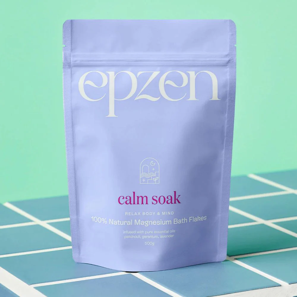 Epzen Magnesium Bath Flakes Calm Soak 500g - Image 3