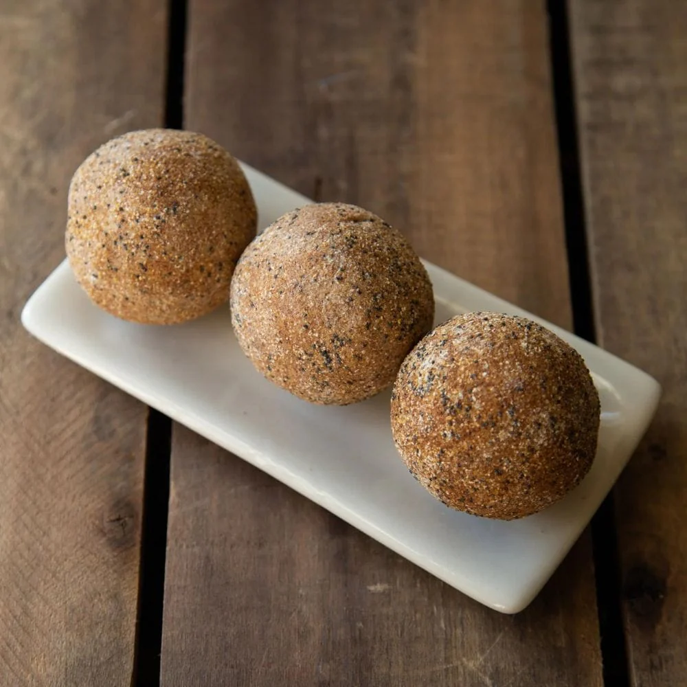 Est Extra Virgin Olive Oil Soap Ball - Garden Scrub - Image 2
