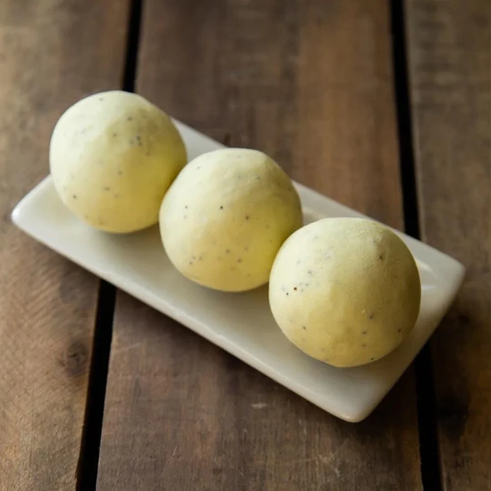 Est Extra Virgin Olive Oil Soap Ball - Lemon, Lime & Poppyseed - Image 2