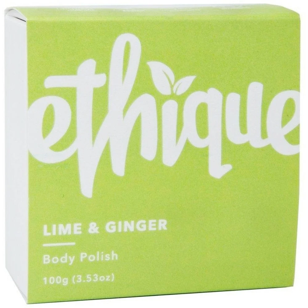 ETHIQUE Solid Body Polish Bar 110g - Lime & Ginger - Image 2