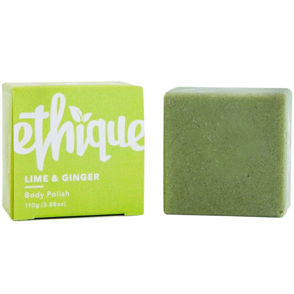 ETHIQUE Solid Body Polish Bar 110g - Lime & Ginger - Image 3