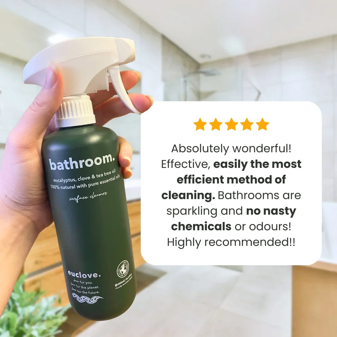 Euclove Non-Toxic Bathroom Cleaning Spray 500ml - Image 3