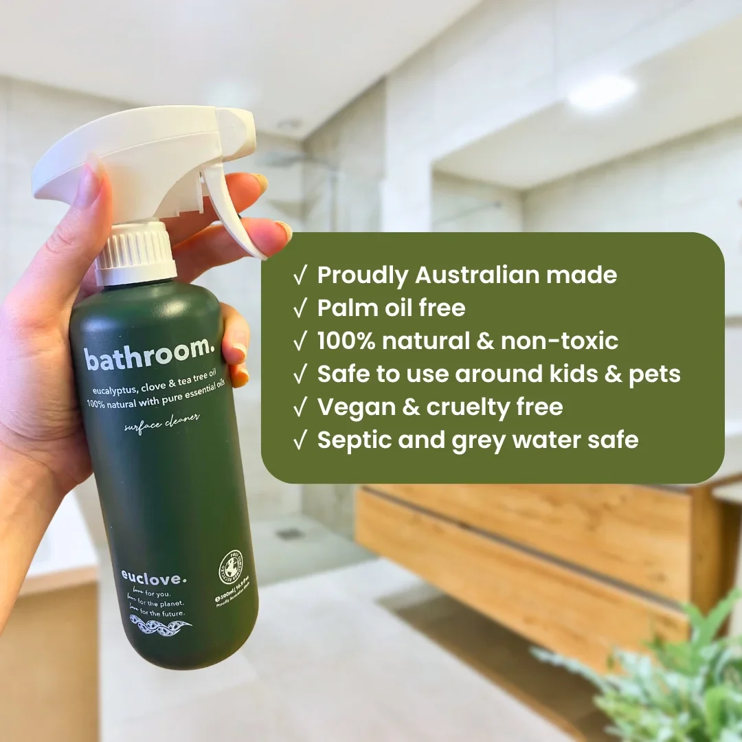Euclove Non-Toxic Bathroom Cleaning Spray 500ml - Image 4