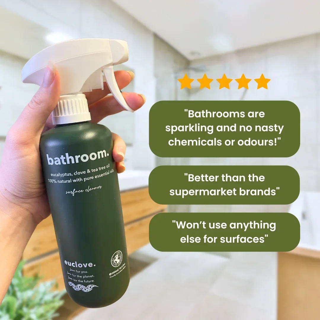 Euclove Non-Toxic Bathroom Cleaning Spray 500ml - Image 5