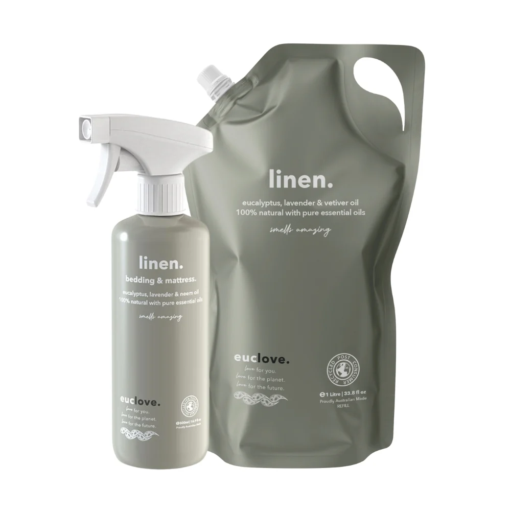 Euclove Bedding & Mattress Spray & Refill Value Bundle