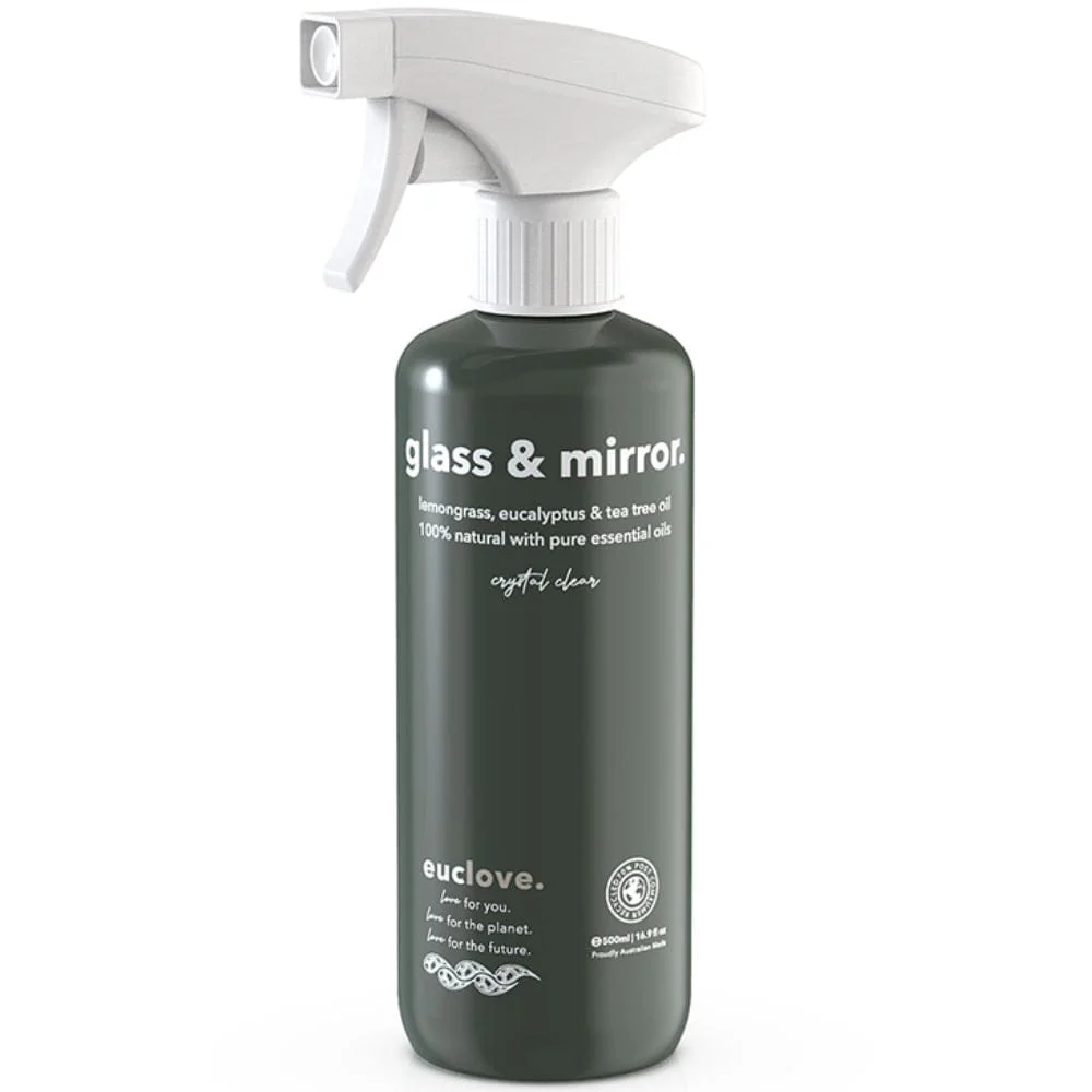 Euclove Non-Toxic Glass & Mirror Cleaning Spray 500ml