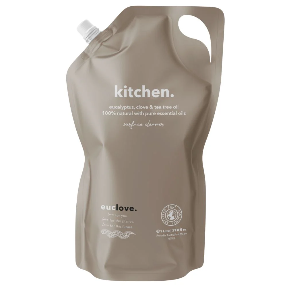 Euclove Non-Toxic Kitchen Cleaner 1 Litre Refill
