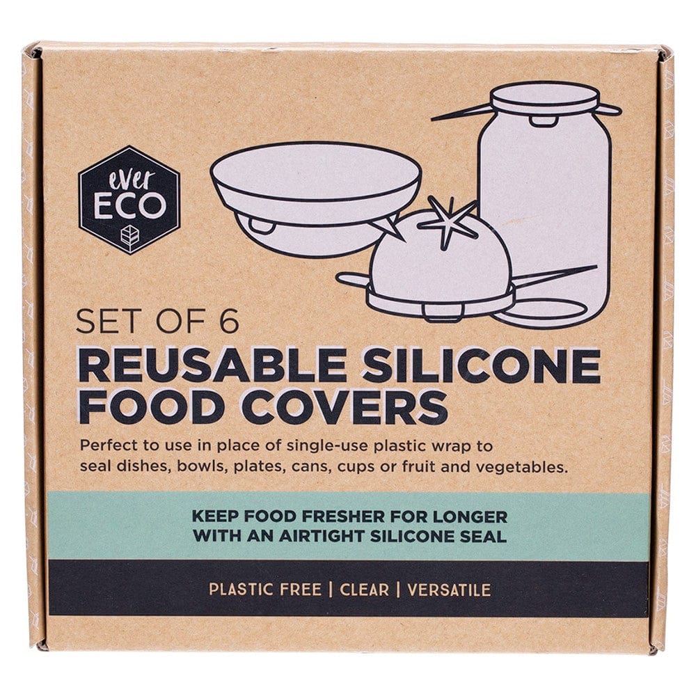 Ever Eco Reusable Silicone Food Covers Lid (6pk) - Image 7