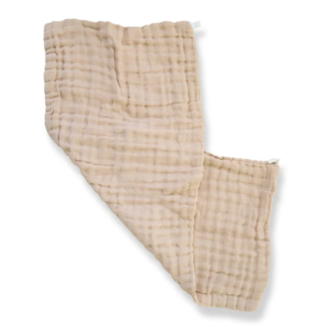 Fibre For Good Cotton Muslin Burp Cloth 2pk - Image 2