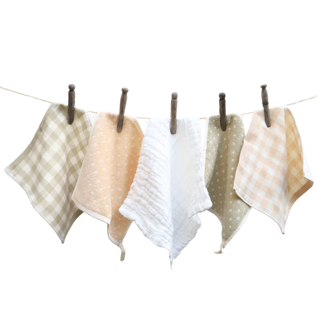 Fibre For Good Cotton Reusable Wipes 5pk - Image 8