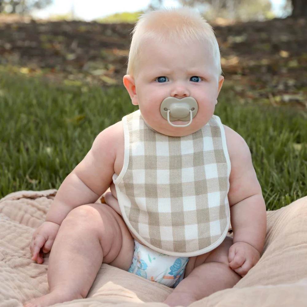 Fibre For Good Organic Cotton Fitted Bib 2 pack - Image 2