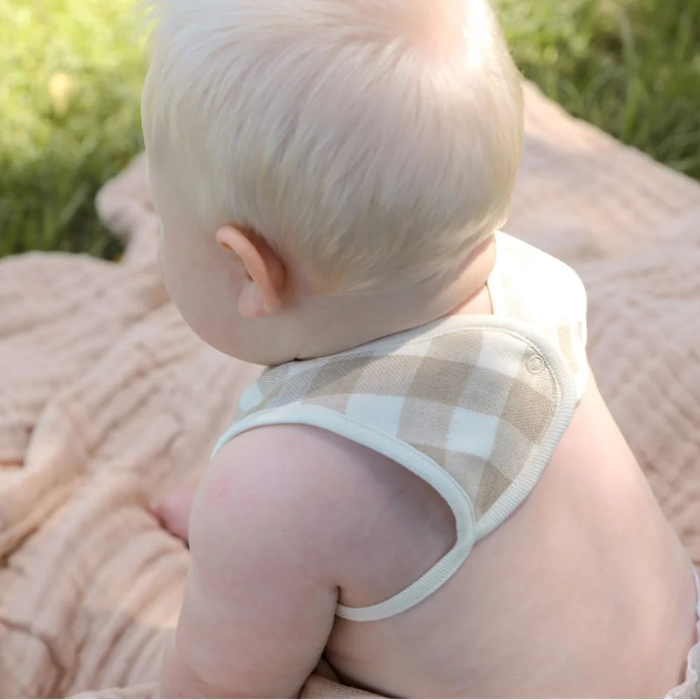 Fibre For Good Organic Cotton Fitted Bib 2 pack - Image 4