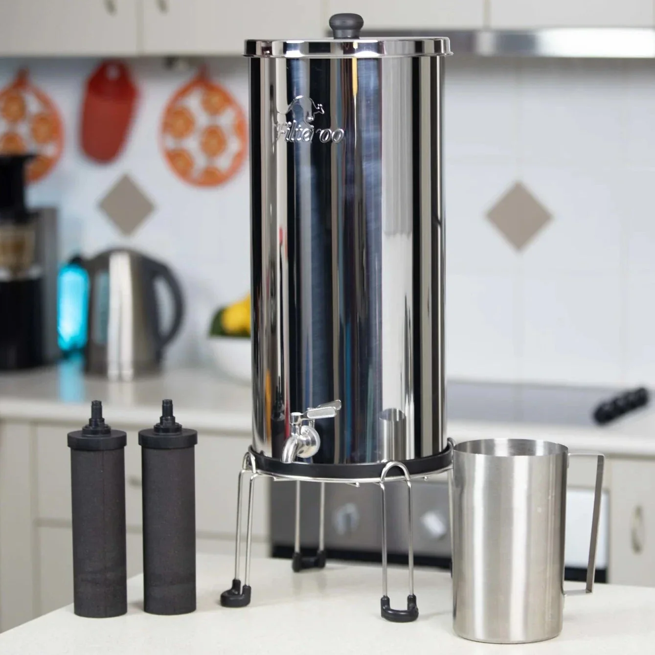 Filteroo Superoo 16L Stainless Steel Gravity Water Filter - Image 2