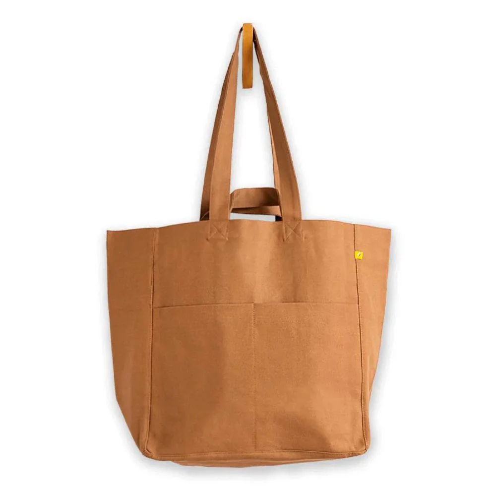 Fluf Organic Cotton Box Tote Bag - Image 7