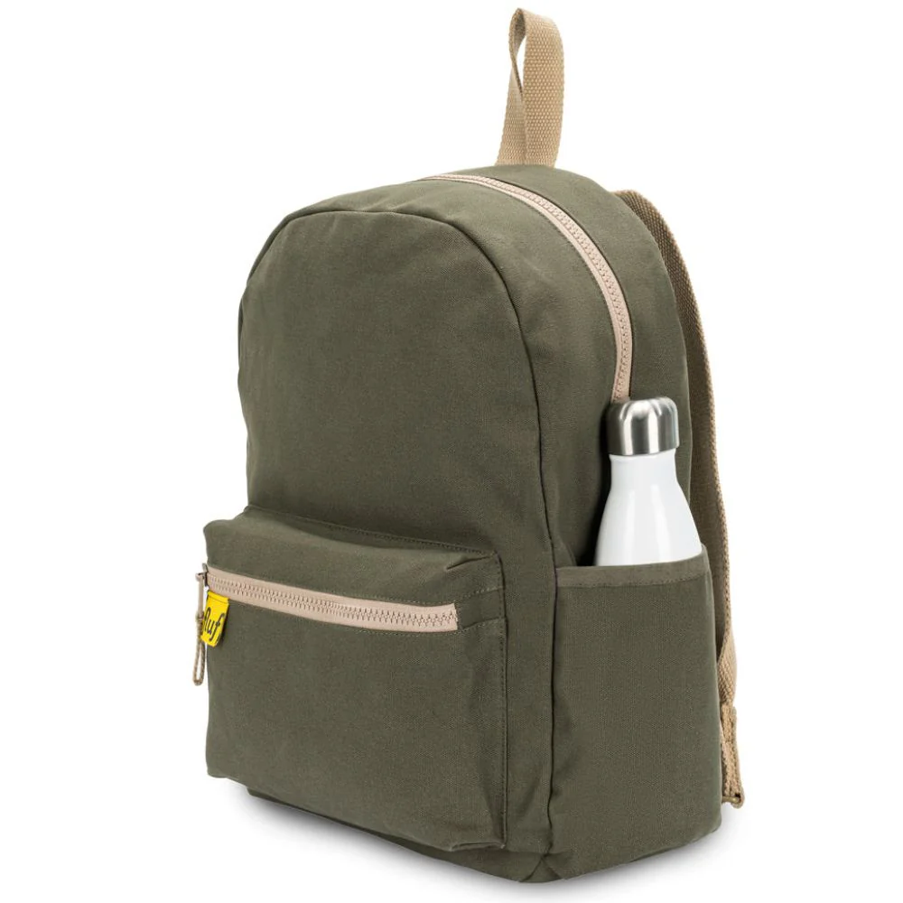 Fluf Organic Cotton Canvas Backpack - Image 3