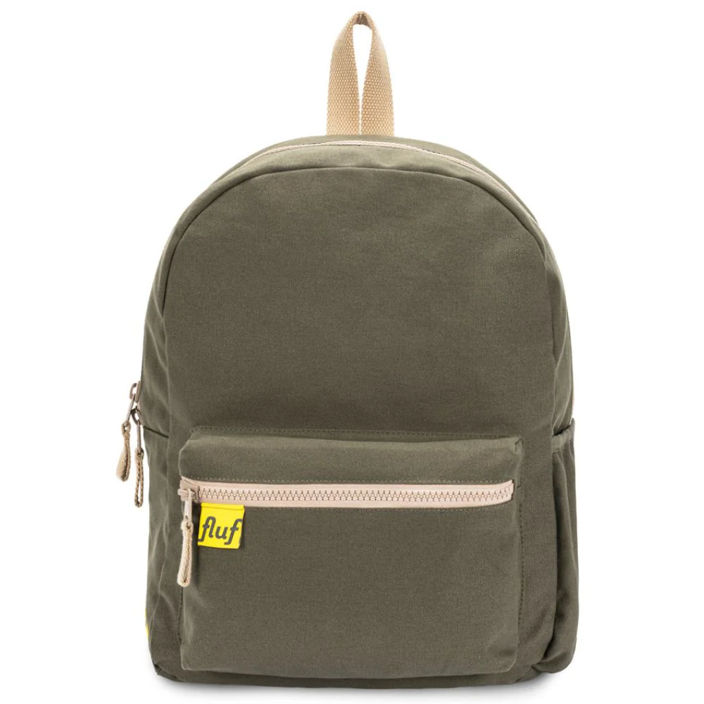 Fluf Organic Cotton Canvas Backpack - Image 7