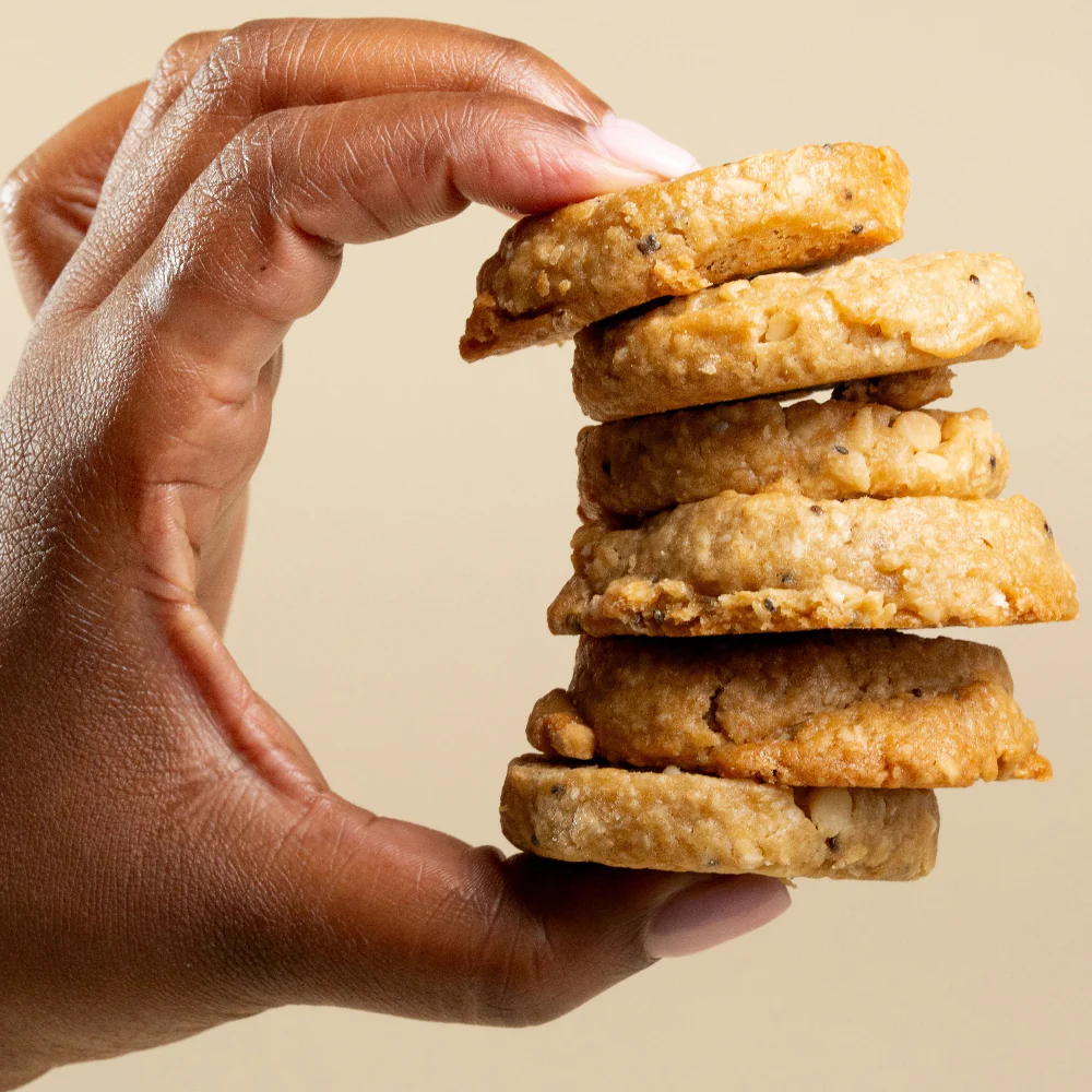 Franjos Kitchen Lactation Cookies Mama Biscuits - Raspberry & White Chocolate (New Chewy Formula) - Image 2
