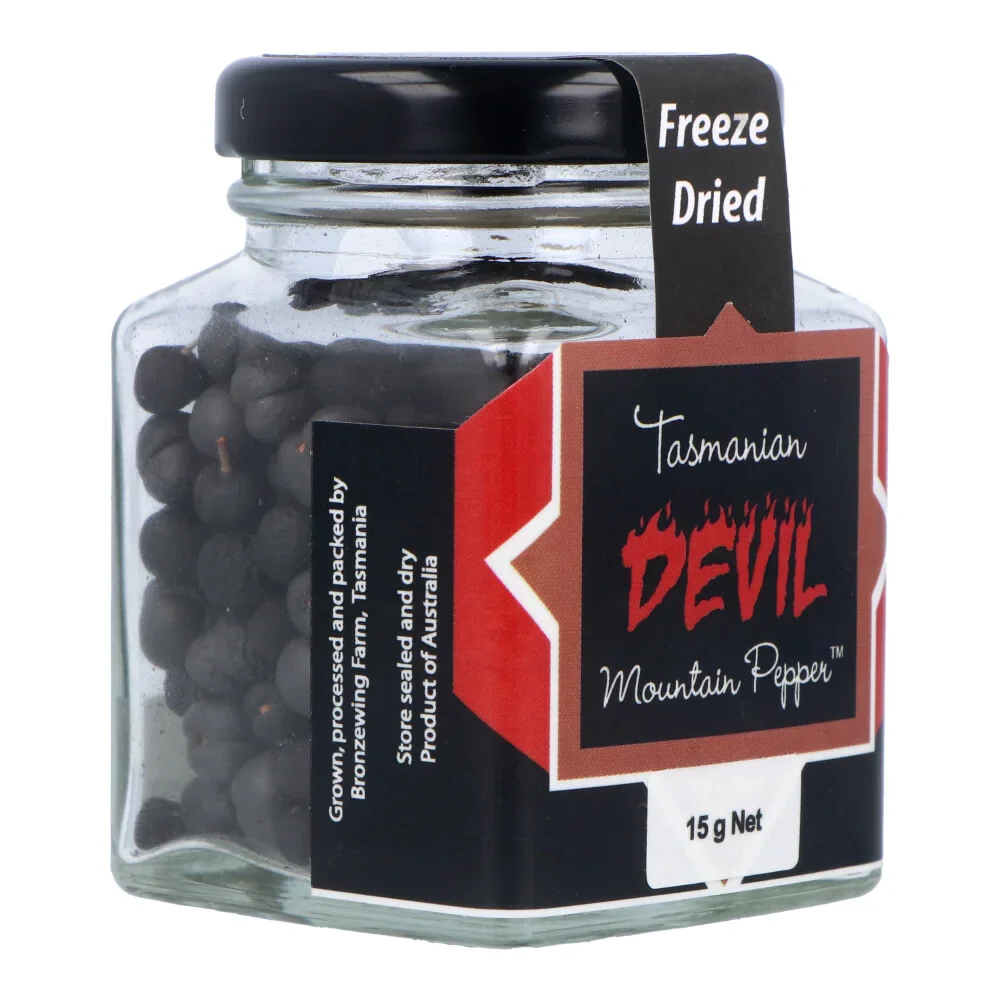 Tasmanian Devil Freeze Dried Mountain Pepperberries 15g - Image 3