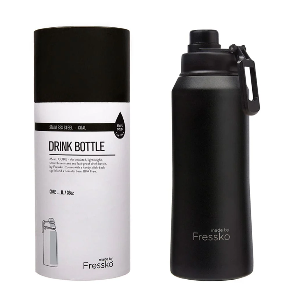 Fressko Insulated Stainless Steel Bottle CORE 1L  Sip Lid - Image 12