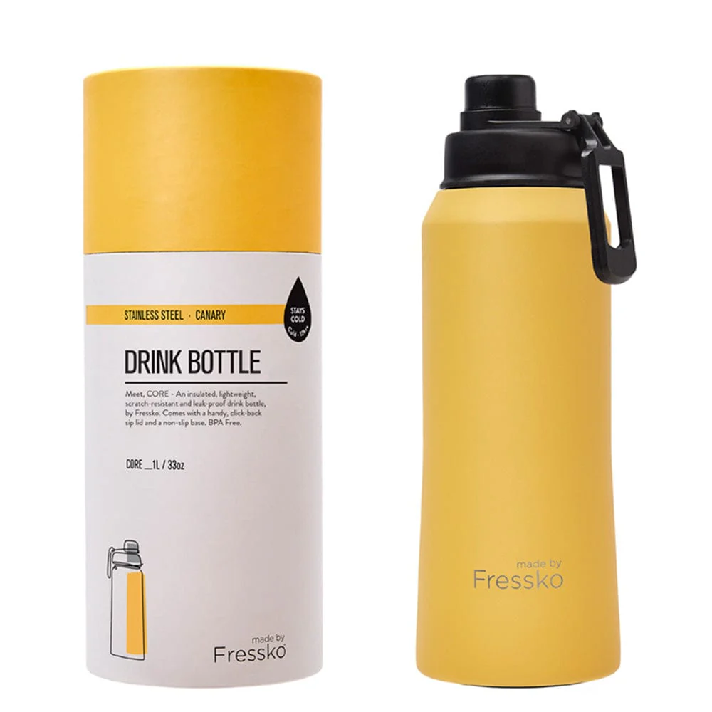 Fressko Insulated Stainless Steel Bottle CORE 1L  Sip Lid - Image 15