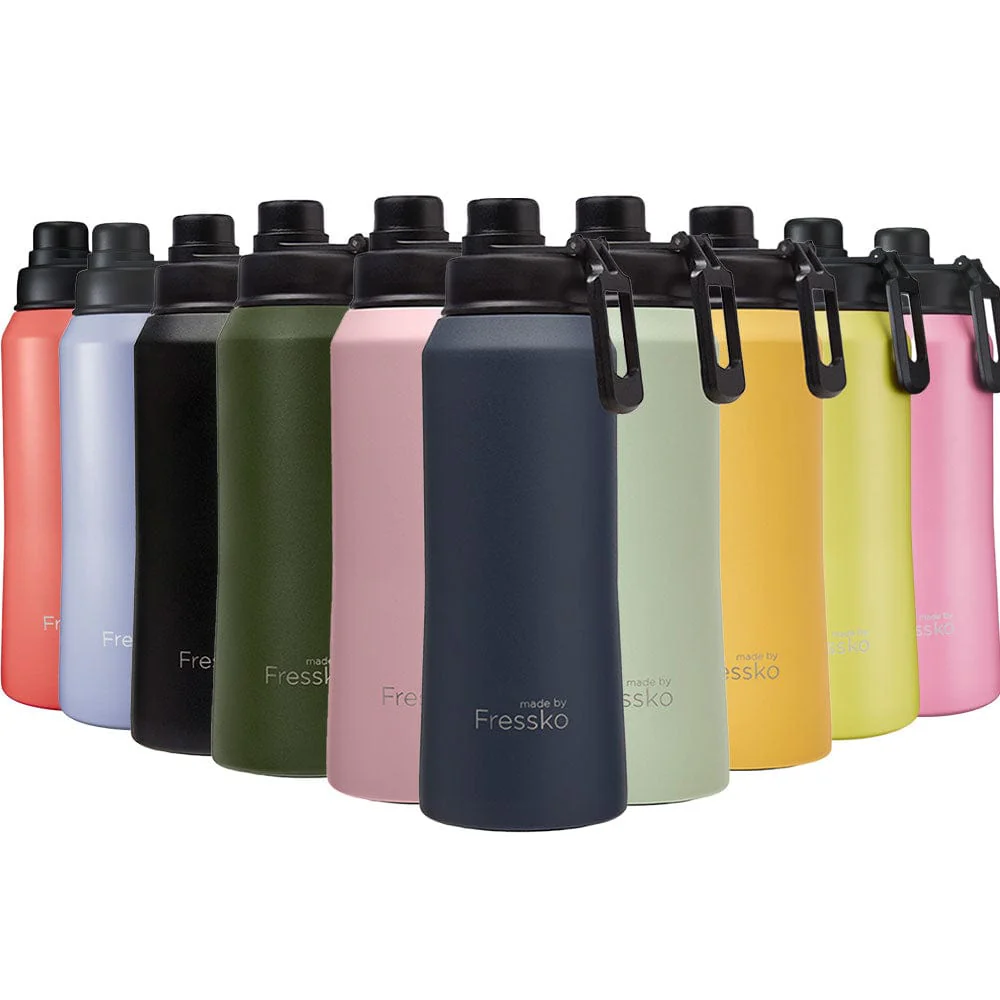 Fressko Insulated Stainless Steel Bottle CORE 1L  Sip Lid - Image 2