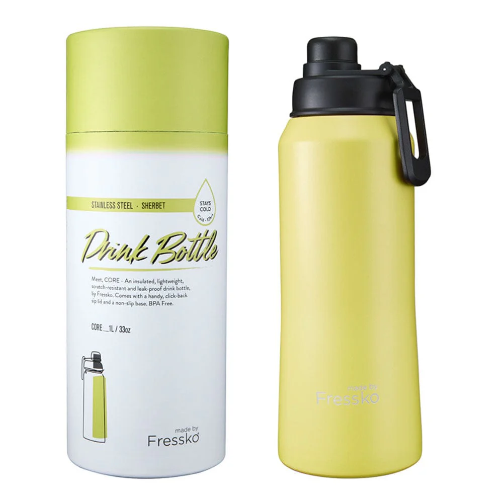 Fressko Insulated Stainless Steel Bottle CORE 1L  Sip Lid - Image 26