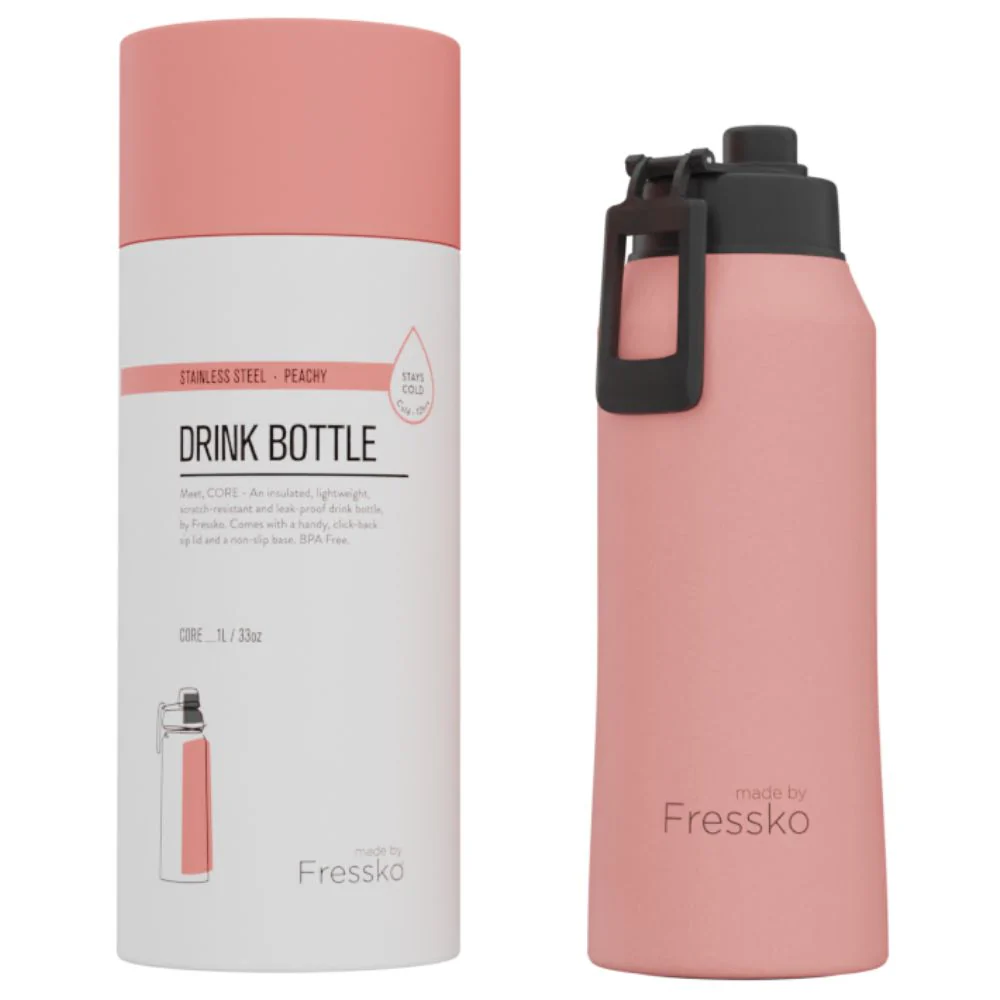 Fressko Insulated Stainless Steel Bottle CORE 1L  Sip Lid - Image 3
