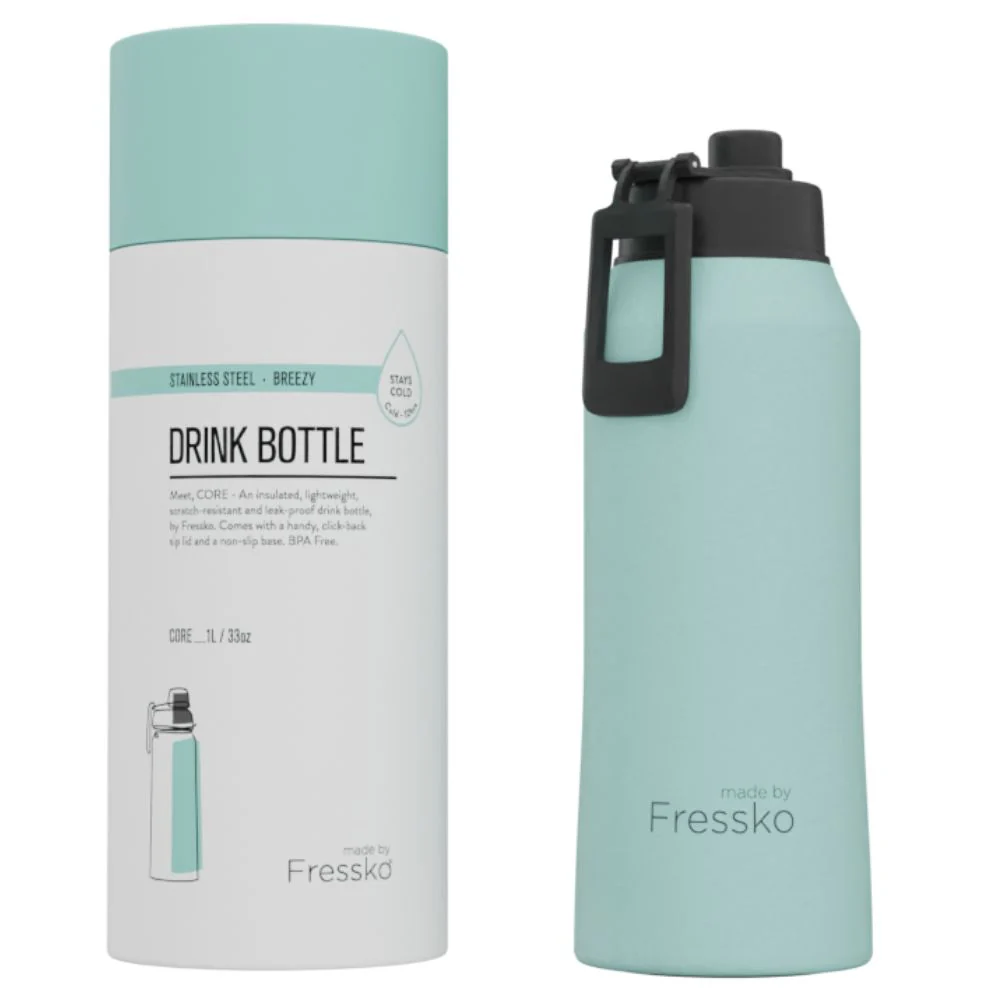 Fressko Insulated Stainless Steel Bottle CORE 1L  Sip Lid - Image 31
