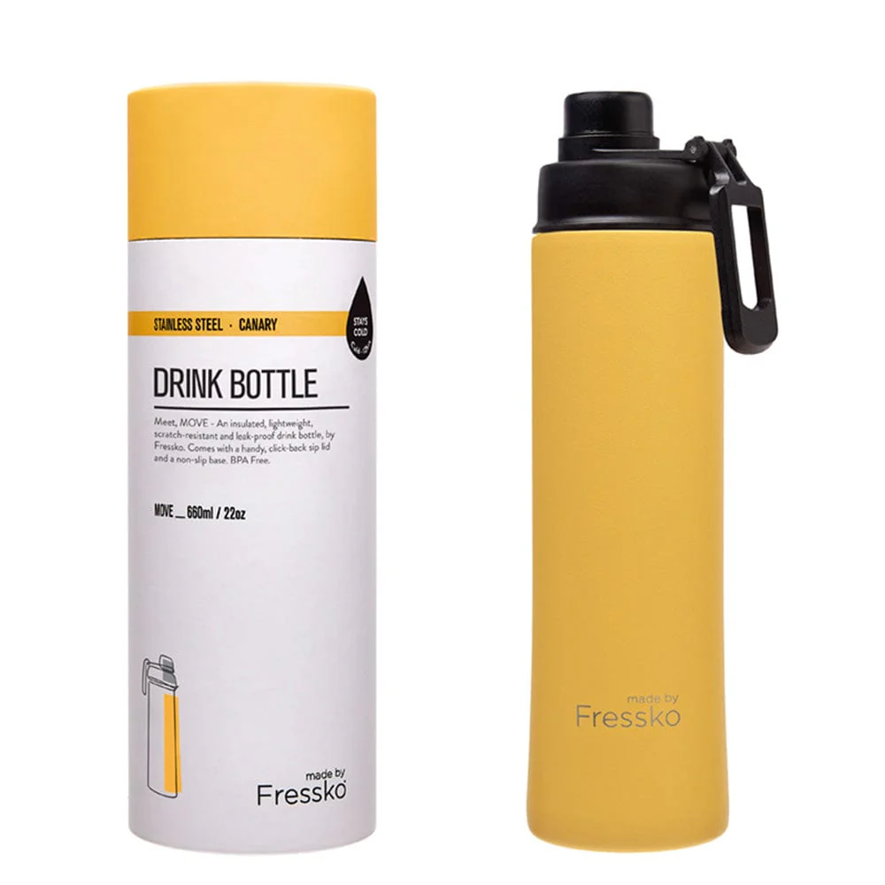 Fressko Insulated Stainless Bottle MOVE 660ml Sip Lid - Image 10