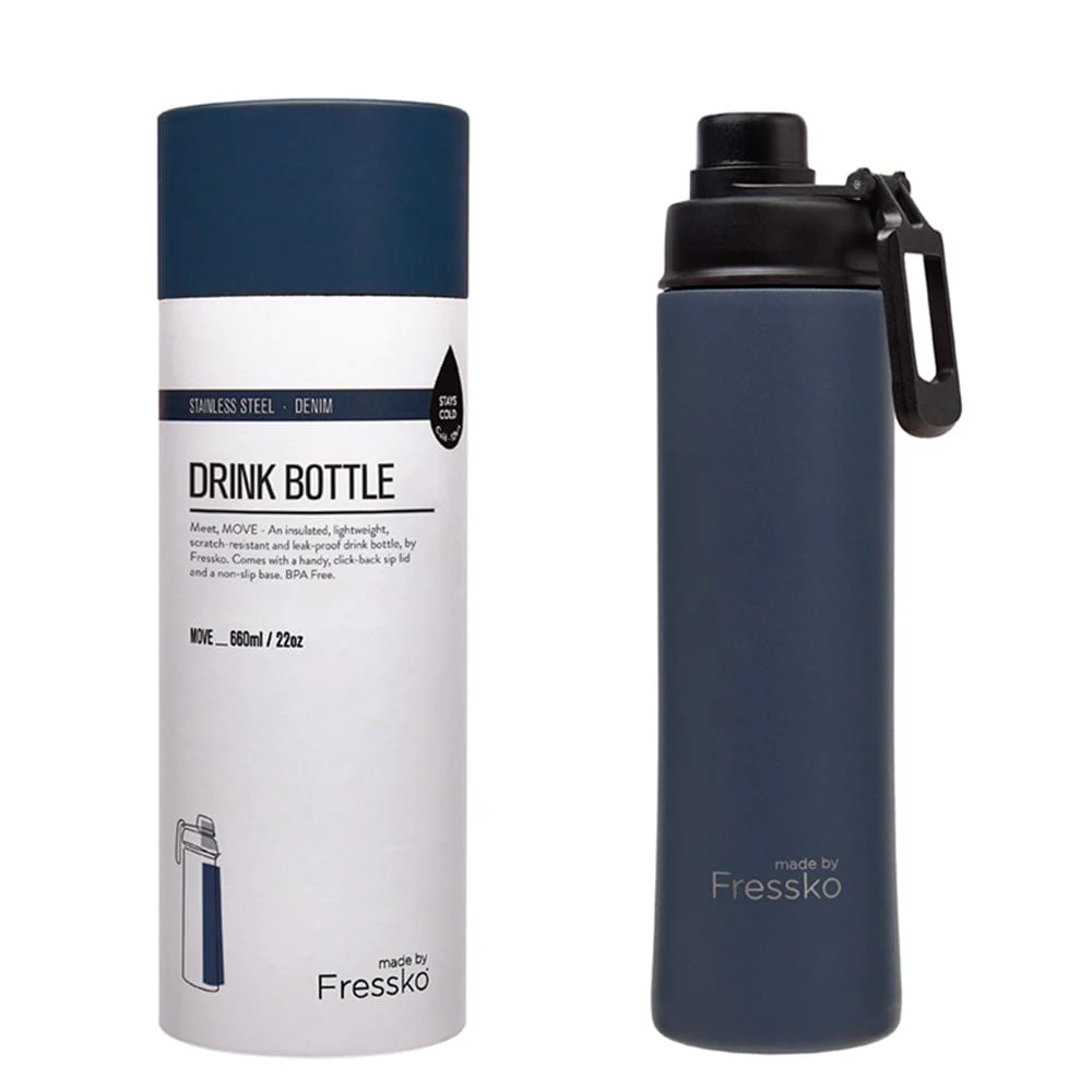 Fressko Insulated Stainless Bottle MOVE 660ml Sip Lid - Image 16