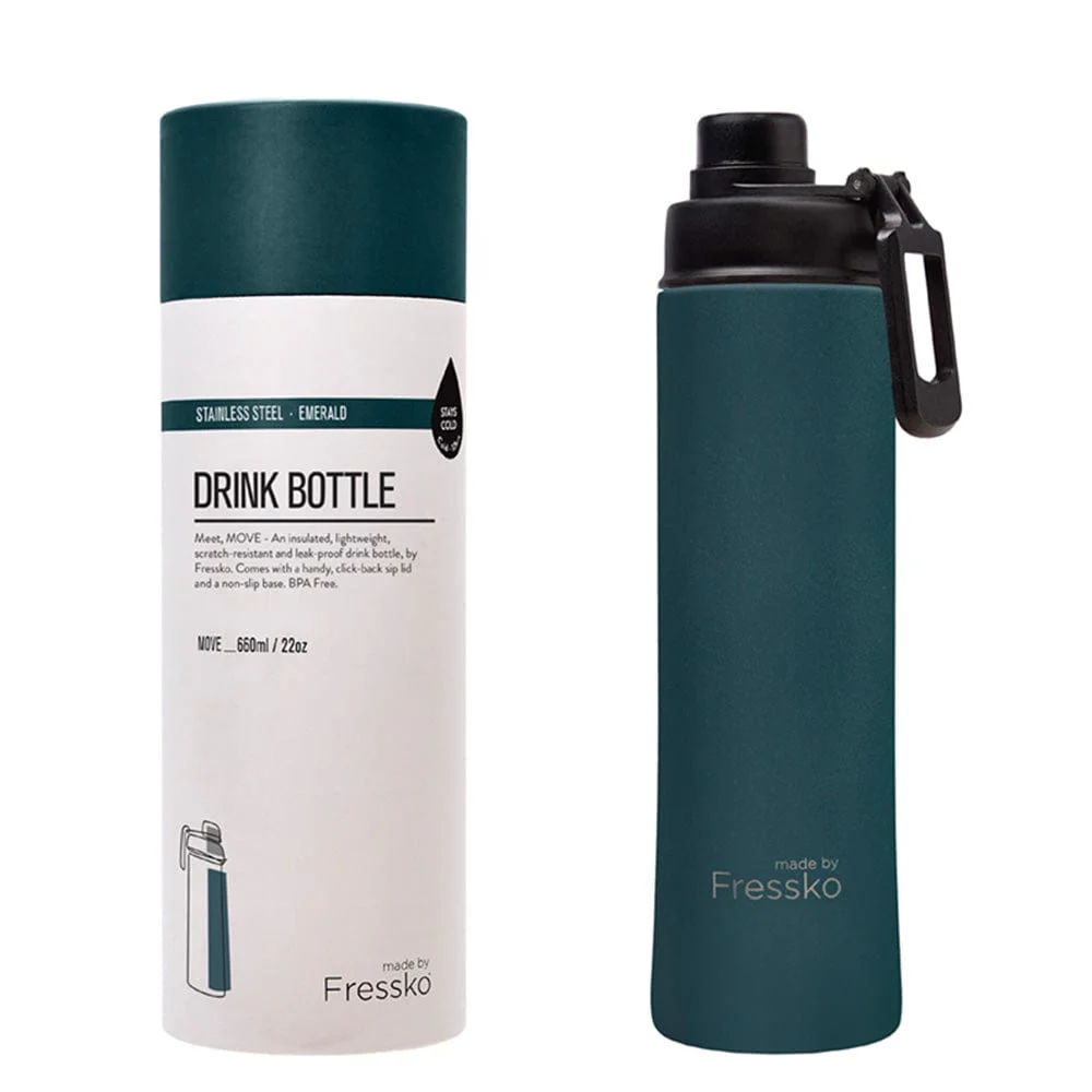 Fressko Insulated Stainless Bottle MOVE 660ml Sip Lid - Image 20
