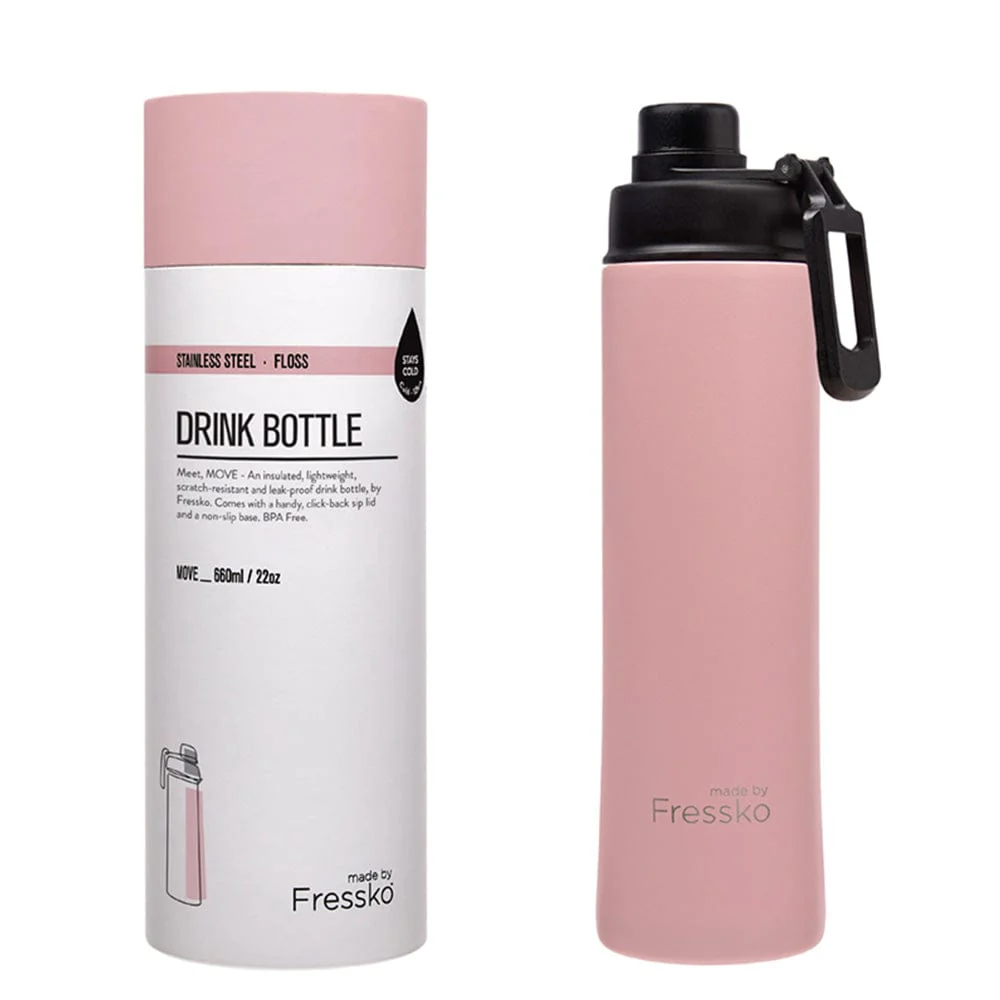 Fressko Insulated Stainless Bottle MOVE 660ml Sip Lid - Image 22