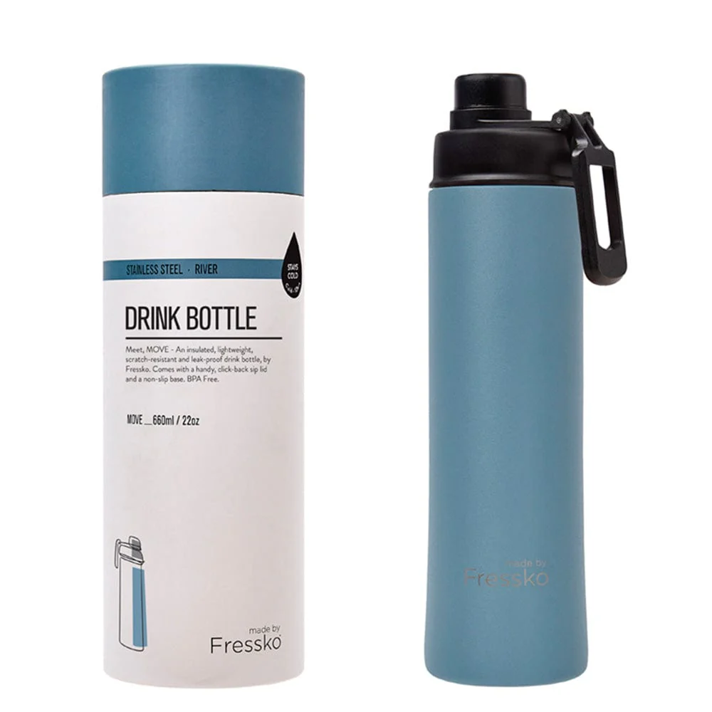 Fressko Insulated Stainless Bottle MOVE 660ml Sip Lid - Image 23