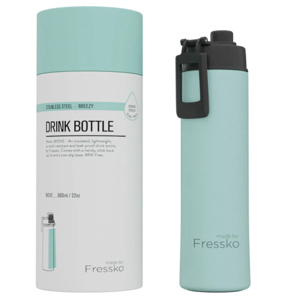 Fressko Insulated Stainless Bottle MOVE 660ml Sip Lid - Image 28