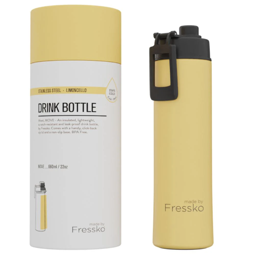 Fressko Insulated Stainless Bottle MOVE 660ml Sip Lid - Image 29