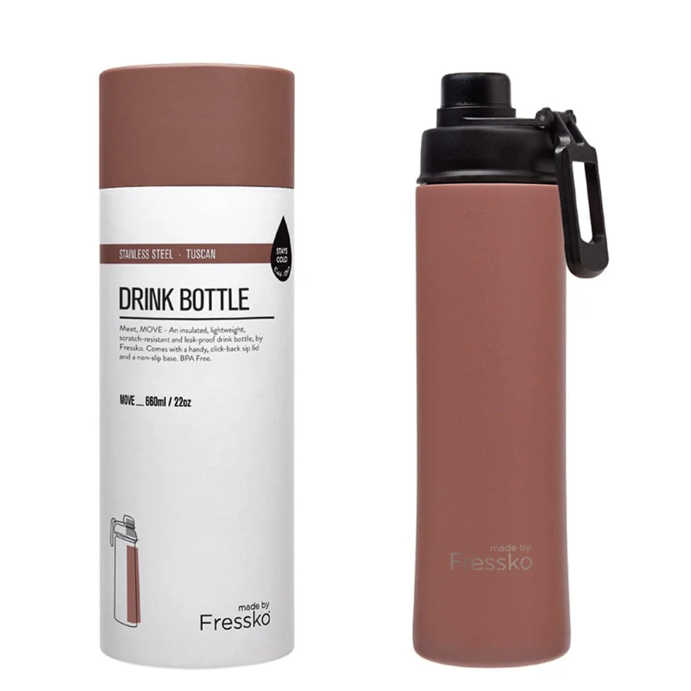 Fressko Insulated Stainless Bottle MOVE 660ml Sip Lid - Image 7