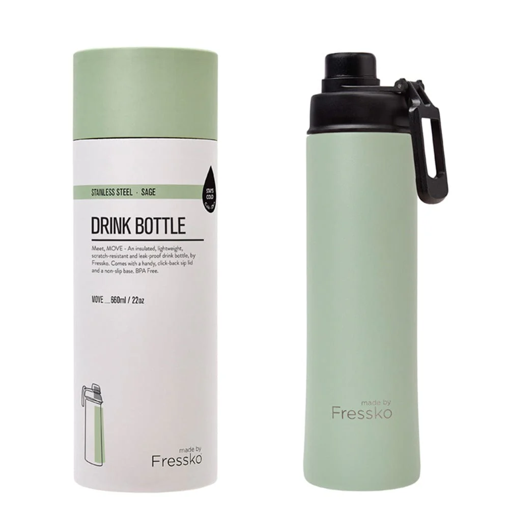 Fressko Insulated Stainless Bottle MOVE 660ml Sip Lid - Image 8