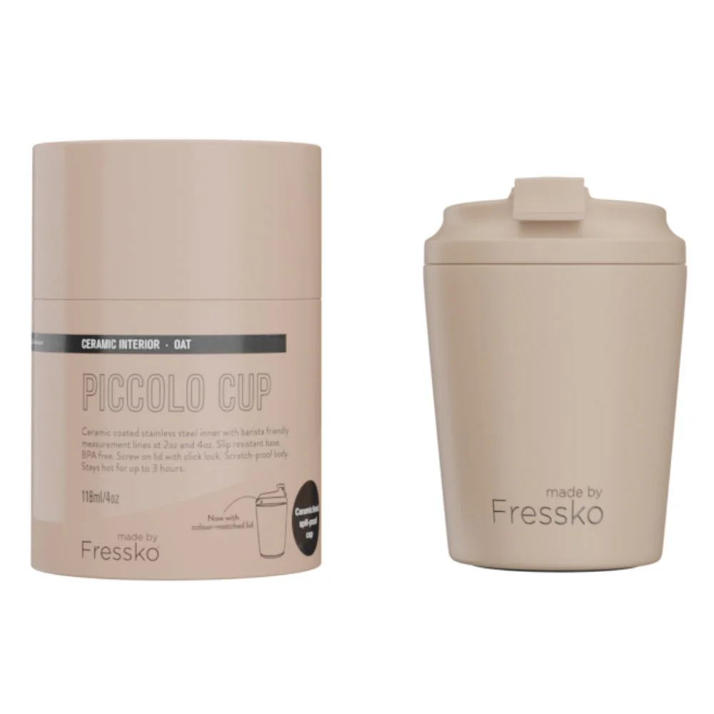 Fressko Reusable CERAMIC LINED Cup 4oz - Image 4
