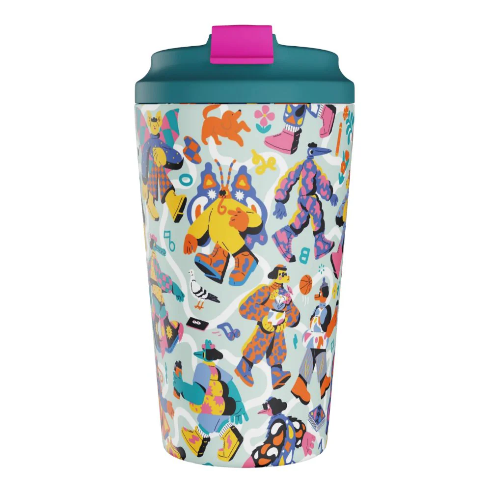 Fressko Ceramic Lined Reusable Cup - Brolga - Image 5