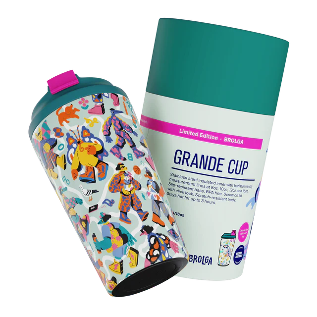 Fressko Ceramic Lined Reusable Cup - Brolga - Image 7