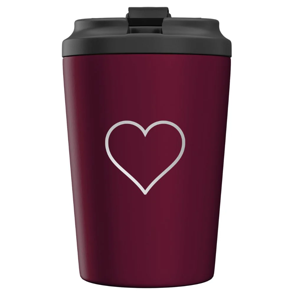 Fressko Reusable Cup Ceramic Lined 12oz - Mother's Day Heart - Image 3