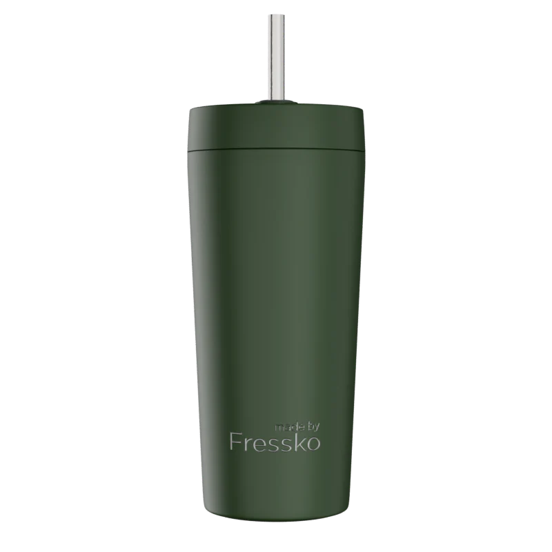 Fressko Ceramic Lined Tumbler with Titanium Straw - Venti 20oz - Image 17