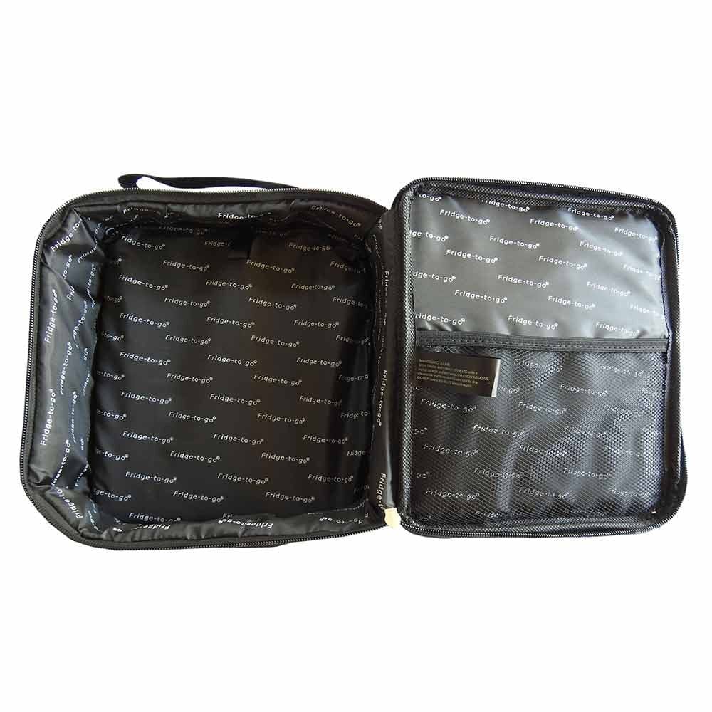 Fridge to Go Insulated Lunch Box Medium - Black - Image 3